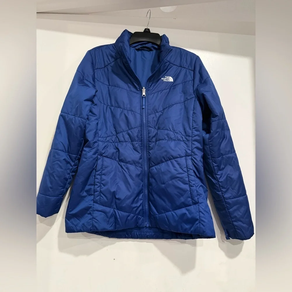 The North Face Insulated Puffer Jacket Royal Blue Size M